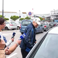 Redkobesedni Dušan Črnigoj ob odhodu iz zapora