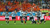 Argentinci so se tako razveselili uvrstitve v finale