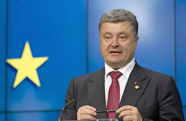 Ukrajinski predsednik Petro Porošenko 