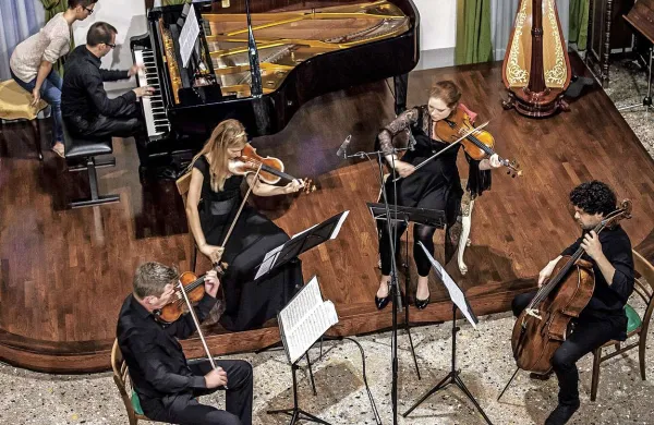   Koncert mentorjev, ki so nastopili  v komornih skupinah, je bil izjemno umetniško doživetje