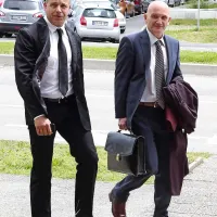 Rajko Hrvatič (levo) in njegov zagovornik Boštjan Penko