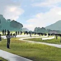Na “festivalskem” območju sotočja Tolminke in Soče v Tolminu bi pri glavnem odru lahko uredili naravni amfiteater za gledalce