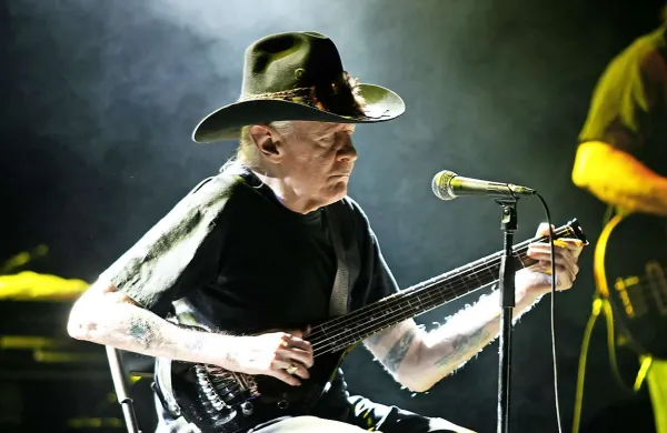 Johnny Winter februarja  2012 v Trstu