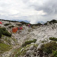 Vhod v največjo nemško jamo je na nadmorski višini 1843 metrov