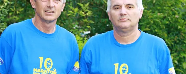 Sead Dizdarević (levo) in Enes Lidjan