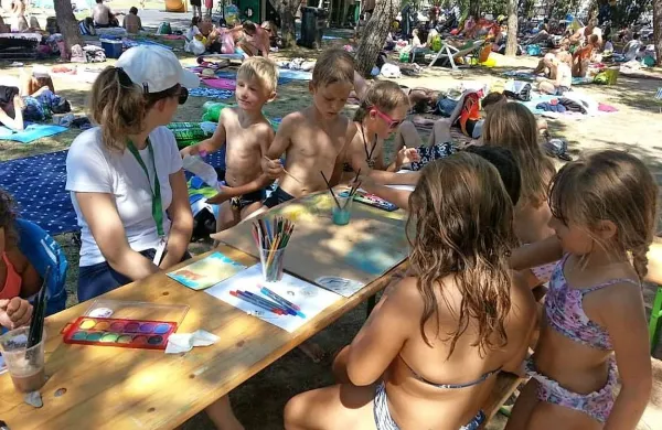 Ful kul ustvarjalne delavnice na plažah