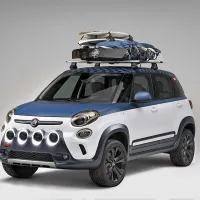Fiat 500L Vans za surferje in skejterje