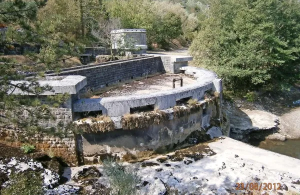 Izvir Rižane avgusta 2012