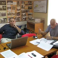 Miran Bavčar (levo) in Edmond Gašpar 