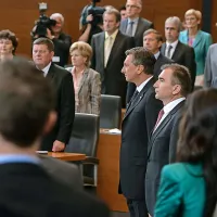 V dvorani preigravanja, pred DZ shod za Jan&scaron;o