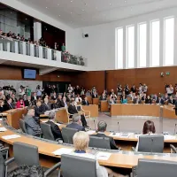 V dvorani preigravanja, pred DZ shod za Jan&scaron;o
