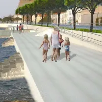  Tako bo videti obnovljeni obalni pas na Fornačah