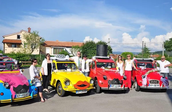 V zakon sta vstopila  Spaček in Diana, ki sta si obljubila večno zvestobo 