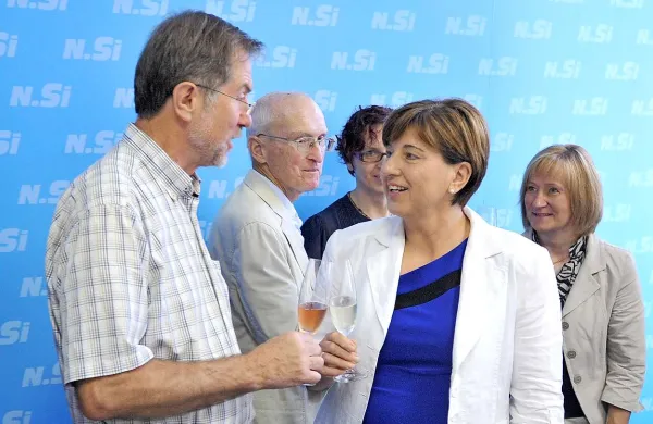  NSi bo v pogajanjih za vstop v koalicijo vztrajala pri reformah, poudarjata Lojze Peterle in Ljudmila Novak 
