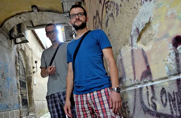 Bas in glas sta Jaša Hedžet (levo) in Nejc Sajovic  