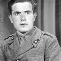 Jože Brecelj v italijanski vojaški uniformi