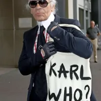 Vedno ekstravagantni modni kreator Karl Lagerfeld