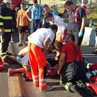 V petek sta v Drskovčah z motorjem padla zakonca iz Pivke
