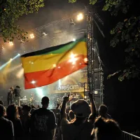 Na svoj račun so za konec festivalskega meseca v Tolminu prišli  ljubitelji reggae glasbe