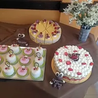 To je le majhen delček izpitnih slaščičarskih izdelkov