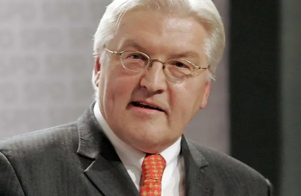  Nemški zunanji minister Frank Walter Steinmeier