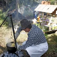 Polente niso bili lačni niti oglarski dedje  in še dandanes gre na prazniku za med