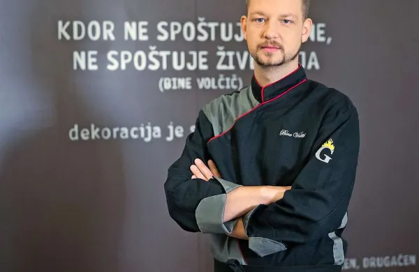 Bine Volčič, alfa in omega Gostilne pri šefu, napoveduje nove jedi