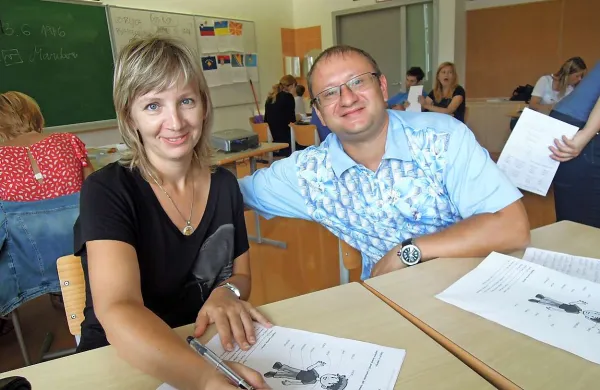Maksim je s soprogo prišel iz Kazahstana