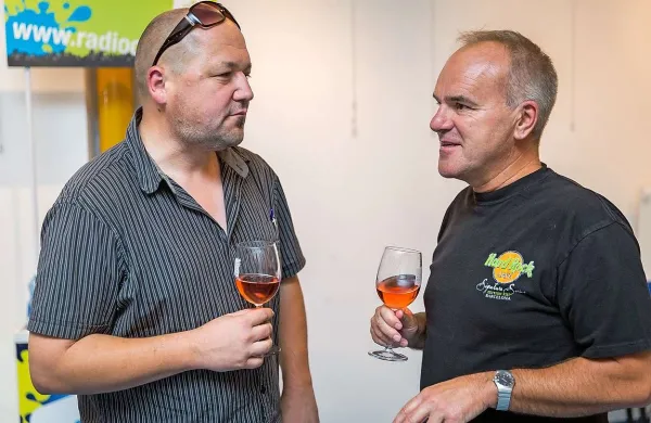 Tinkarin sopotnik Matej Mljač je po projekciji poklepetal s 