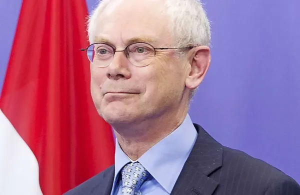 Hermana Van Rompuya (na fotografiji) bo na položaju predsednika Evropskega sveta zamenjal Poljak Donald Tusk