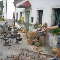 Pri Poštarjevih so predstavili zanimivo zbirko starih kmečkih strojev in naprav. Teh se je nabralo že za pravi muzej.
