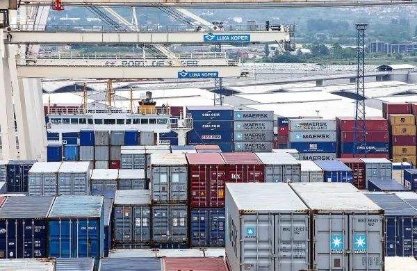 Koper je z 600.441 TEU kontejnerjev najboljše pristanišče v severnem Jadranu