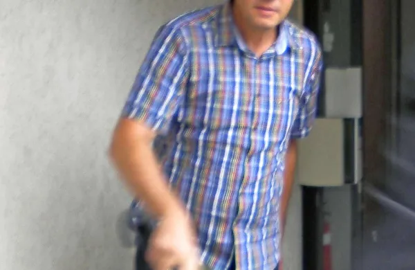 Raf Klinar po včerajšnji glavni obravnavi