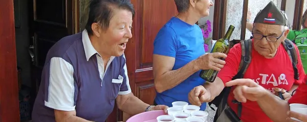 Čaj gospe Dore za pohodnika Guida Bertoka iz Bertokov