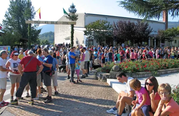 Praznični vikend je zaokrožil množični tradicionalni pohod po Biljenskih gričih 