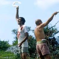 Branko Đurić - Đuro in Rene Bitorajac v z oskarjem nagrajeni  Nikogaršnji zemlji (2001)