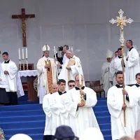 Papež v Redipulji o tretji svetovni vojni in načrtovalcih groze