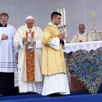 Papež v Redipulji o tretji svetovni vojni in načrtovalcih groze