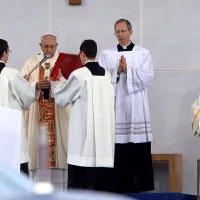 Papež v Redipulji o tretji svetovni vojni in načrtovalcih groze