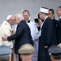 Papež v Redipulji o tretji svetovni vojni in načrtovalcih groze
