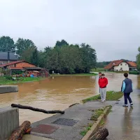 Poplave v Dobrovniku v Pomurju