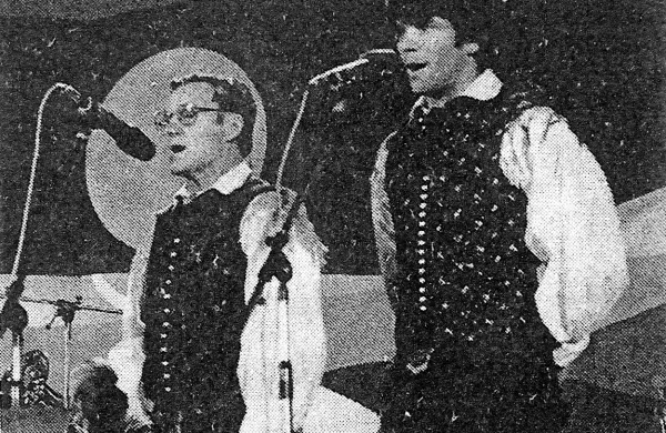 Eden od redkih posnetkov skupnega nastopa Franca in Braca Korena na Ptujskem festivalu leta 1981