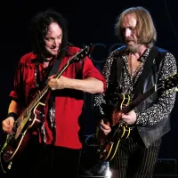 Tom Petty (desno) in Mike Campbell, eden najčvrstejših ustvarjalnih dvojcev v rocku  
