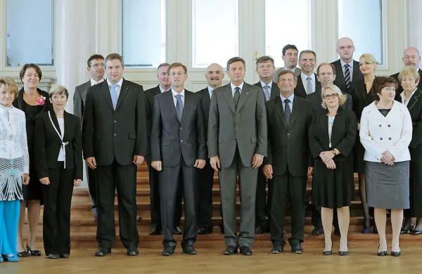 Sprejem predsednika republike Boruta Pahorja za člane novoizvoljene vlade