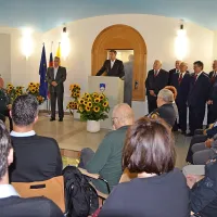 Zbranim je spregovoril predsednik države Borut Pahor