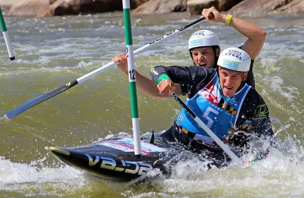 Dvojec Luka Božič-Sašo Taljat je na svetovnem prvenstvu ugnal vso konkurenco