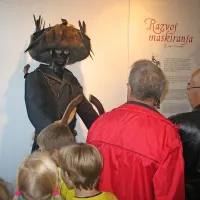 Kleščar, v Podgradu kliščar, v Hrušici škopit, eden najznačilnejših in najstarejših likov škoromatov
