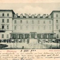 Osrednji štab avstro-ogrske vojske na soški fronti je bil v  postojnskem  hotelu Grand ...