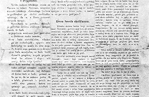 Primorci  brali dnevnik že pred 120 leti