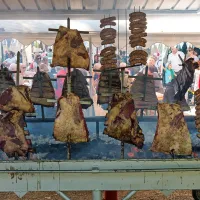 Argentiska razpela, asado, nad žerjavico